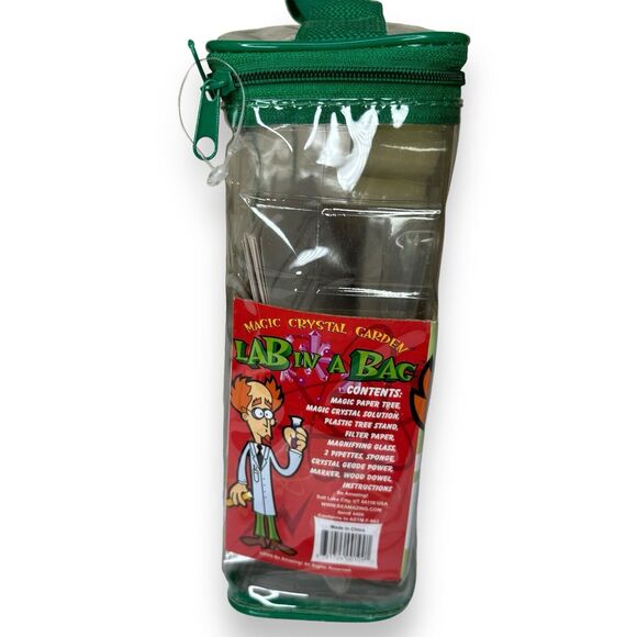 New Lab In A Bag Magic Crystal Garden Science Kit Gift Ages 8 + Rocks Homeschool - Picture 2 of 4